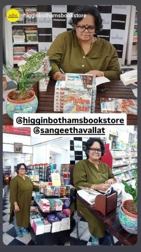 Second Book Signing At Higginbothams Chennai on 22.08.2025