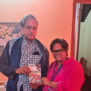 With Dr Tharoor
