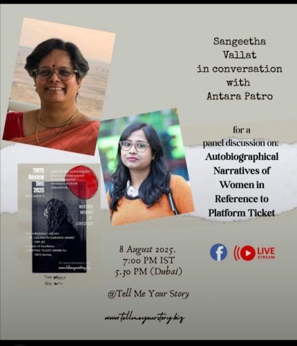 SPEAKER AT TELL ME YOUR STORY (TMYS)PLATFORM 