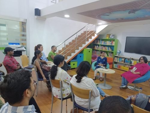 AT GOETHE INSTITUTE, CHENNAI