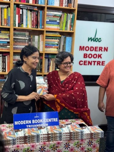 MINI BOOK LAUNCH AT MODERN BOOK CENTER, THIRUVANANTHAPURAM- JUN 28 2025.