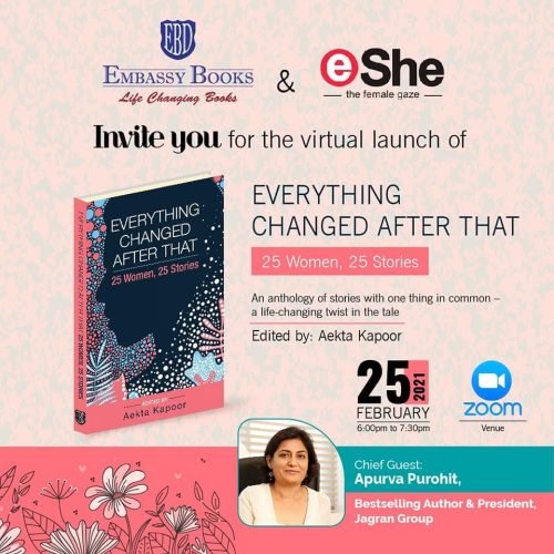VIRTUAL BOOK LAUNCH EVENT. MY SECOND SHORT STORY TO BE PUBLISHED IN AN ANTHOLOGY.