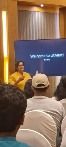 LITMART PITCH EVENT AT BLF 2023. 